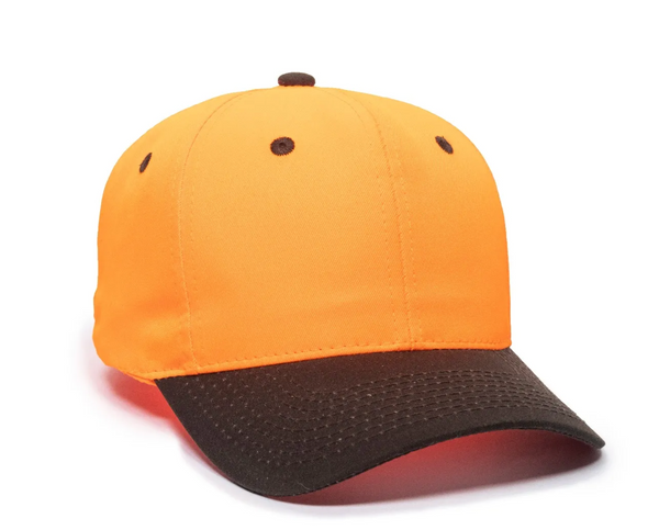Outdoor Cap 550IS Blaze Orange and Brown Cap