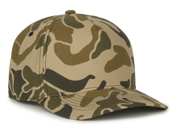 Outdoor Cap GC101 5-Panel Generic Camo Solid Back Cap