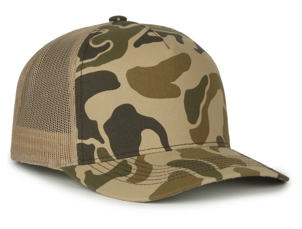Outdoor Cap GC101M 5-Panel Generic Camo Mesh Back Cap