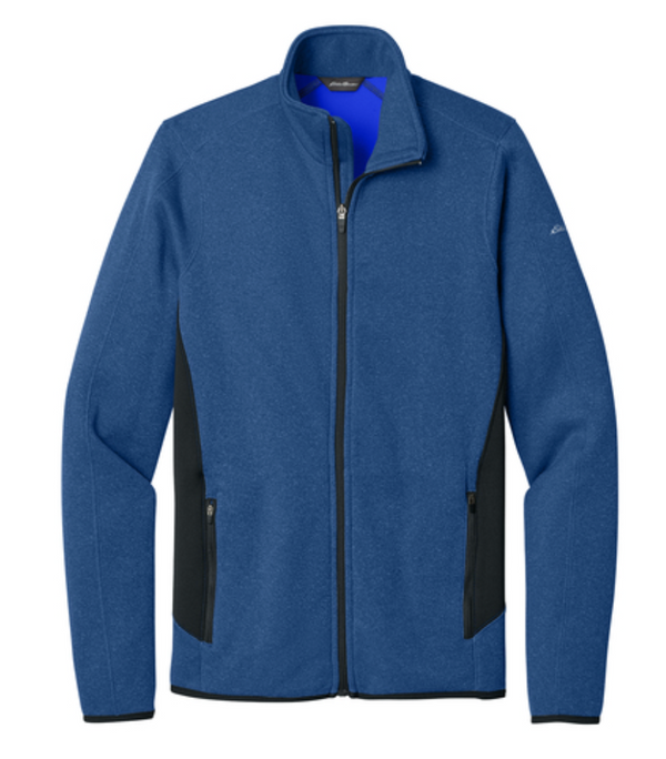 Eddie Bauer Full-Zip Heather Stretch Fleece Jacket