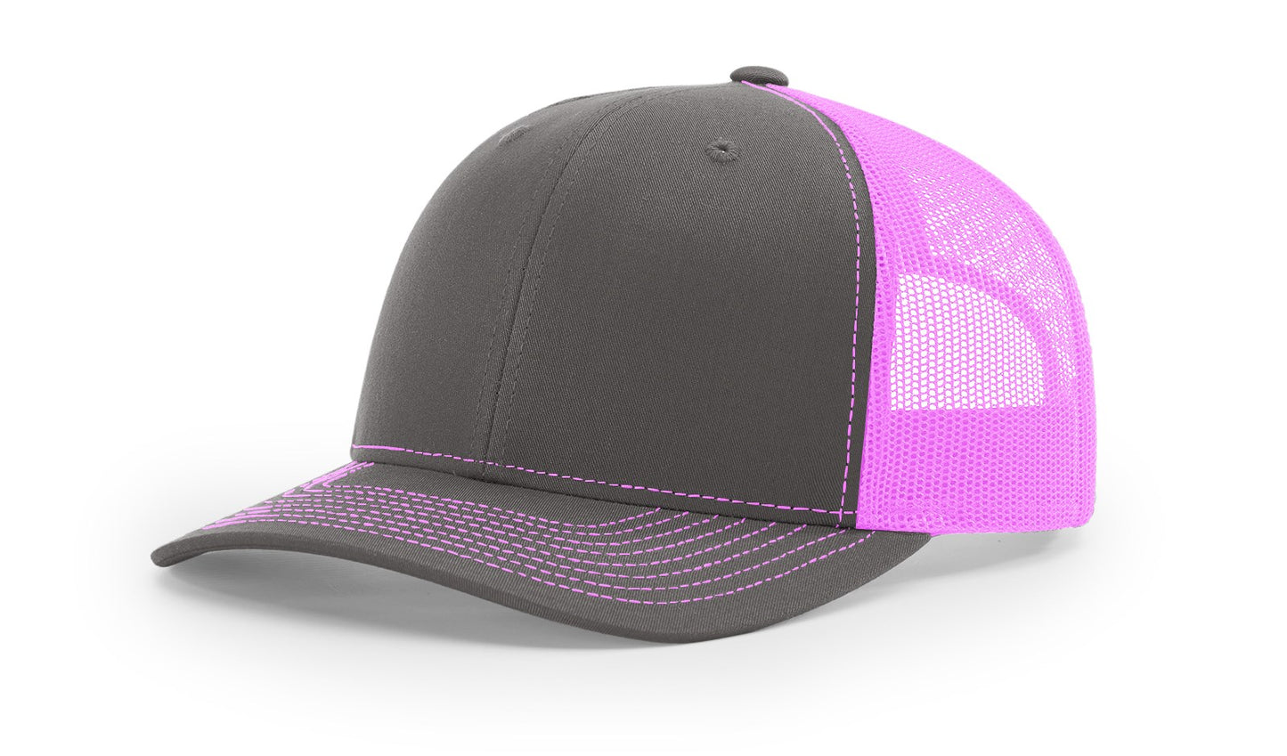 Richardson 112 Mesh Back Trucker Hat - Embroidered