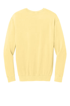 Comfort Colors Lightweight Crewneck Sweatshirt - Embroidered