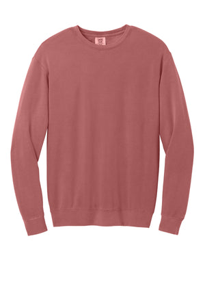 Comfort Colors Lightweight Crewneck Sweatshirt - Embroidered