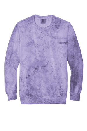 Comfort Colors Color Blast Crewneck Sweatshirt - Embroidered