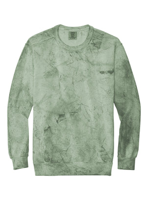 Comfort Colors Color Blast Crewneck Sweatshirt - Embroidered
