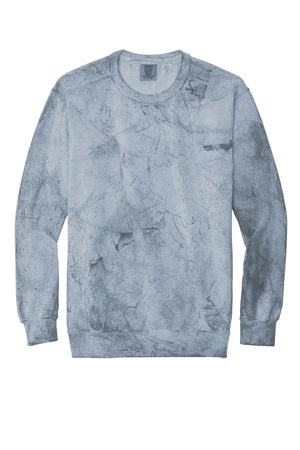 Comfort Colors Color Blast Crewneck Sweatshirt - Embroidered