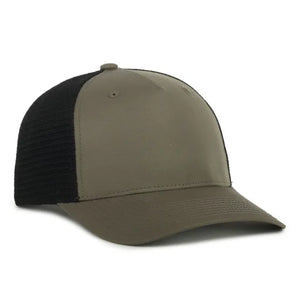 Outdoor Cap FLX572M-E OCflx Recycled Adjustable 5 Panel Mesh Back Cap - Embroidered