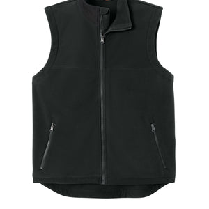 CornerStone Fleece Overlay Vest - Embroidered