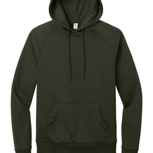 Allmade Unisex Organic CVC Fleece Pullover Hoodie - Embroidered