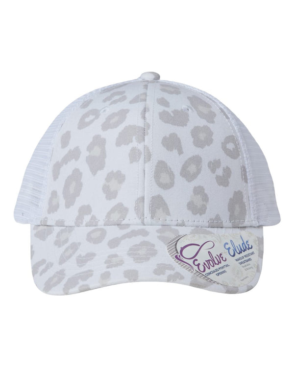 Infinity Her Charlie Women's Modern Trucker Cap - Leather Patch