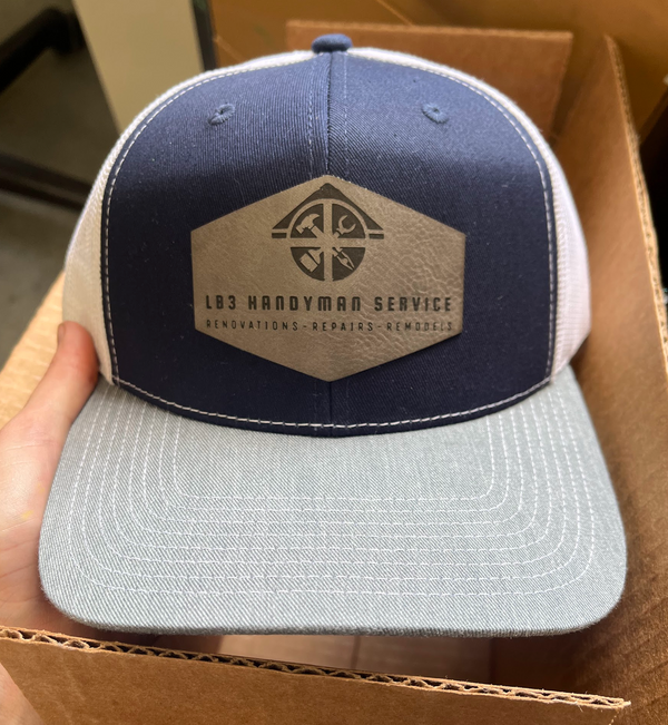 Outdoor Cap OC771 Trucker Cap - Leather Patch