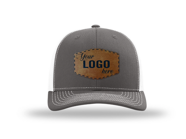 Richardson 112+ R-Flex Adjustable Trucker - Leather Patch