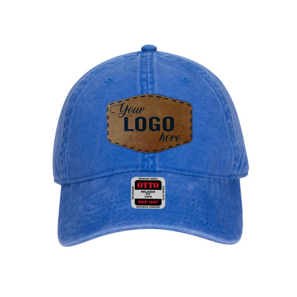 Otto Low Profile Dad Hat - Leather Patch