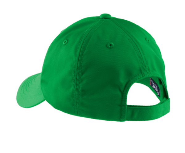 Sport-Tek Youth Dry Zone Nylon Cap - Leather Patch