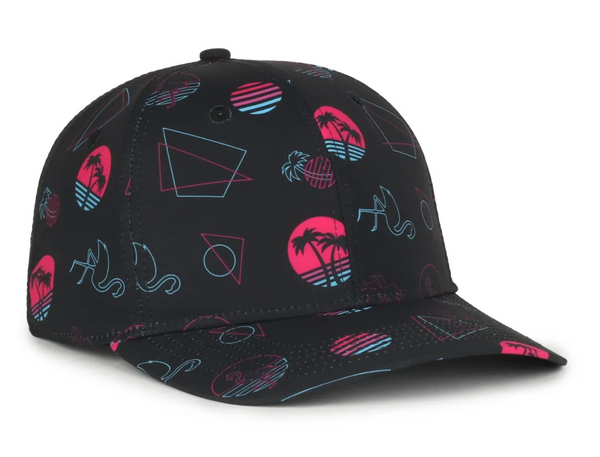 Outdoor Cap OCP100 Sublimated Cap - Leather Patch
