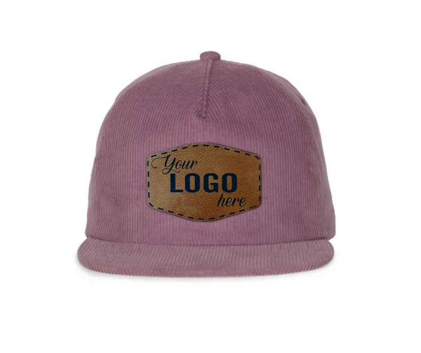 Outdoor Cap CORD01 Corduroy Cap - Leather Patch