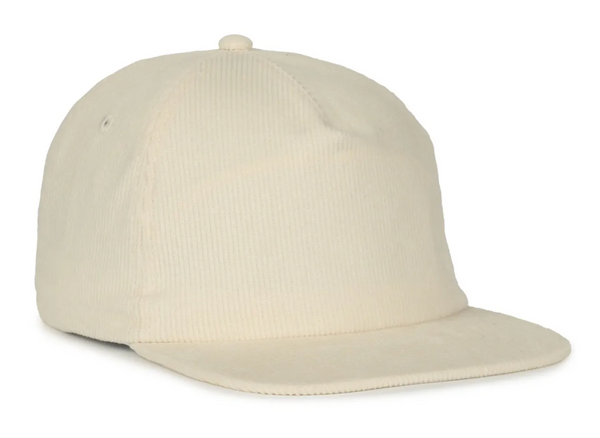 Outdoor Cap CORD01 Corduroy Cap - Leather Patch