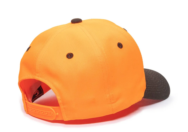 Outdoor Cap 550IS Blaze Orange and Brown Cap