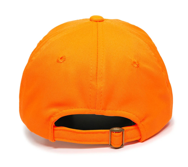 Outdoor Cap 553IS Blaze Orange and Waxed Cotton Cap
