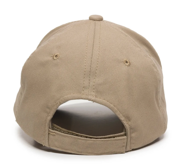 Outdoor Cap BCT-600 Structured Brushed Twill Solid Back Cap