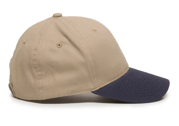 Outdoor Cap BCT-600 Structured Brushed Twill Solid Back Cap