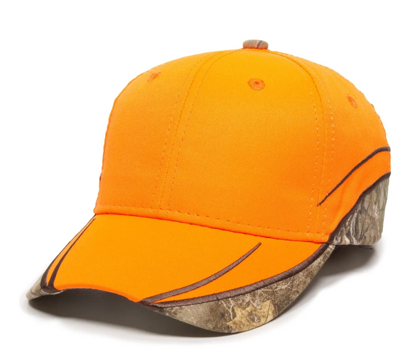 Outdoor Cap BLZ-615 Blaze and Camo Cap