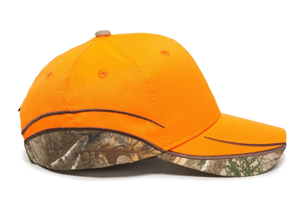 Outdoor Cap BLZ-615 Blaze and Camo Cap
