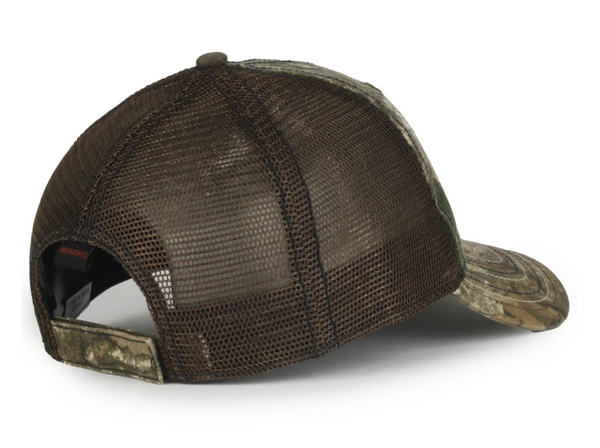 Outdoor Cap CWF-310 Mesh Back Camo Hat with Flag Undervisor