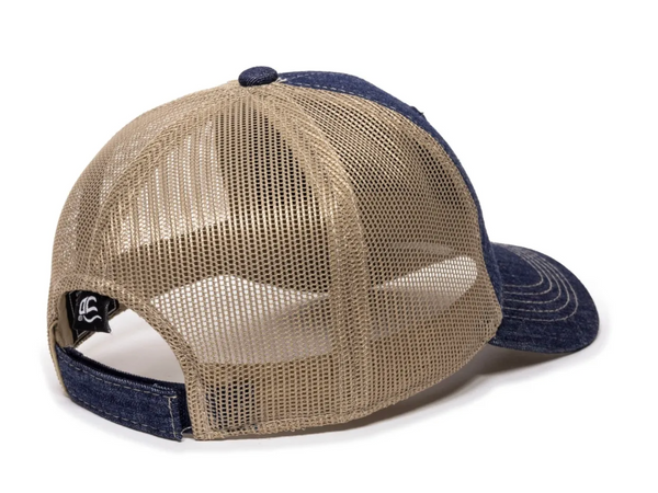 Outdoor Cap DN-200M Heavy Washed Denim Mesh Back Cap