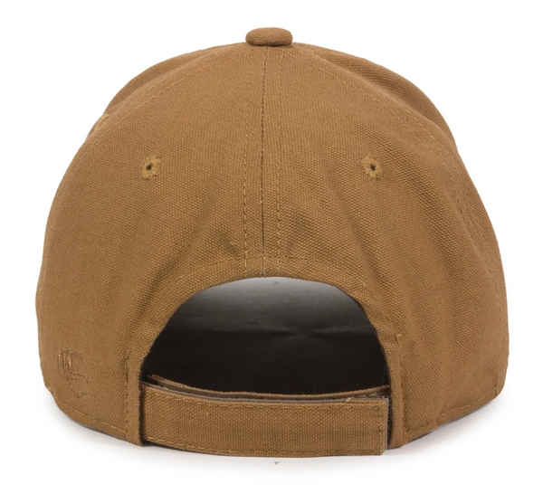 Outdoor Cap DUK-800 Washed Canvas Solid Back Hat