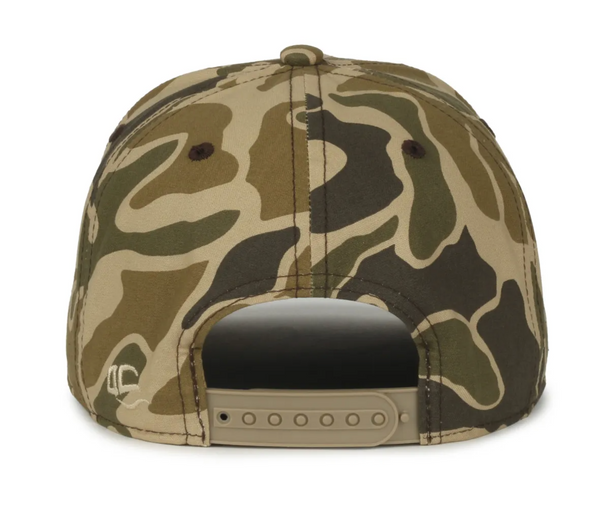Outdoor Cap GC101 5-Panel Generic Camo Solid Back Cap