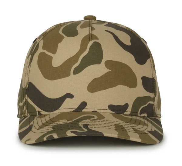 Outdoor Cap GC101 5-Panel Generic Camo Solid Back Cap