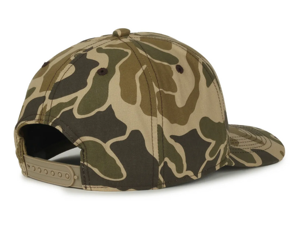 Outdoor Cap GC101 5-Panel Generic Camo Solid Back Cap