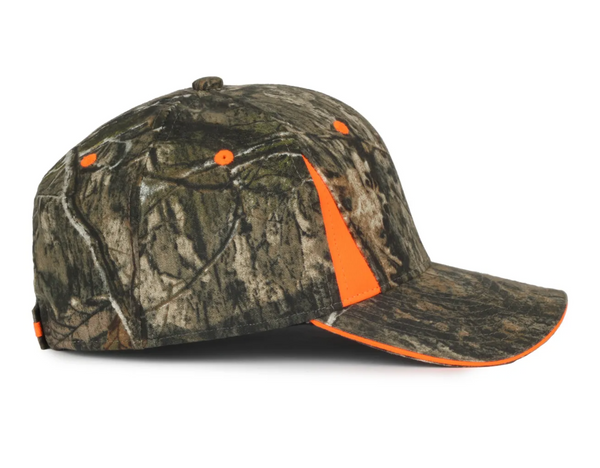 Outdoor Cap CBI-305 Canvas Camo with Blaze Inserts