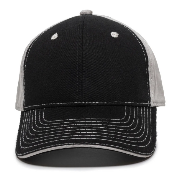 Outdoor Cap GWT-101 Garment Washed Twill Solid Back Cap