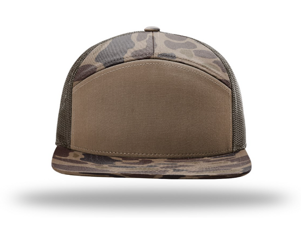 Richardson 168P Printed 7 Panel Trucker Hat