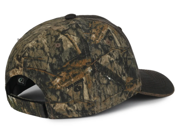Outdoor Cap HPC-305 Weathered Cotton with Camo Back Cap