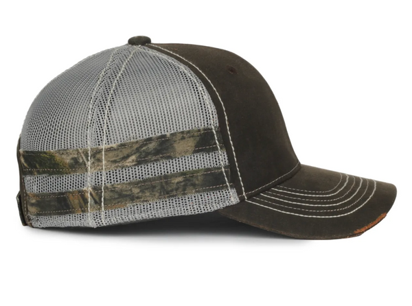 Outdoor Cap HPC-400M Weathered Cotton Mesh Back Cap