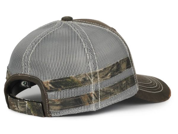 Outdoor Cap HPC-400M Weathered Cotton Mesh Back Cap