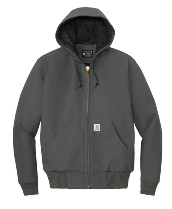 Carhartt Quilted-Flannel-Lined Duck Active Jac