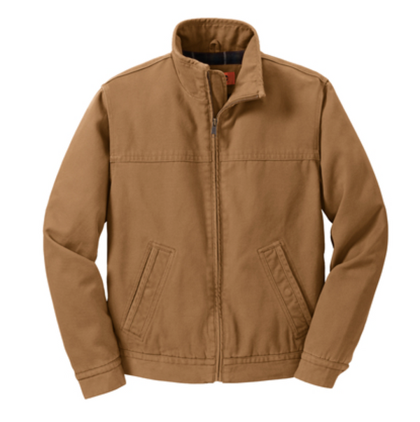CornerStone Washed Duck Cloth Flannel-Lined Work Jacket