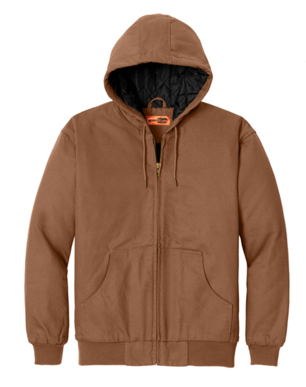 CornerStone Tall Duck Cloth Hooded Work Jacket