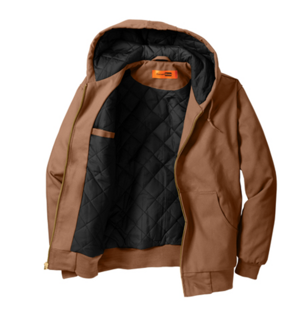 CornerStone Tall Duck Cloth Hooded Work Jacket