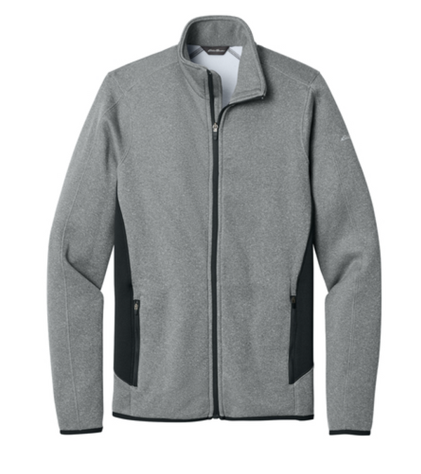 Eddie Bauer Full-Zip Heather Stretch Fleece Jacket
