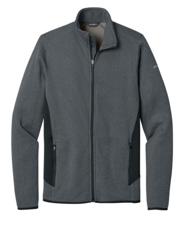 Eddie Bauer Full-Zip Heather Stretch Fleece Jacket