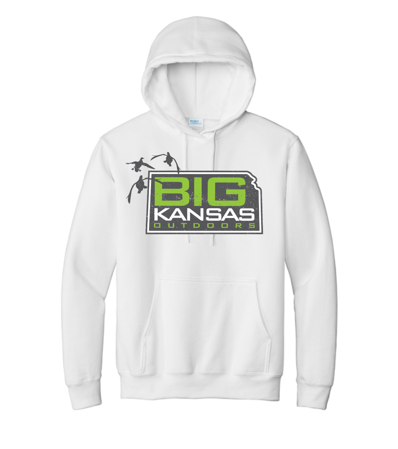 Big Kansas PC90H Port & Company Hoodie