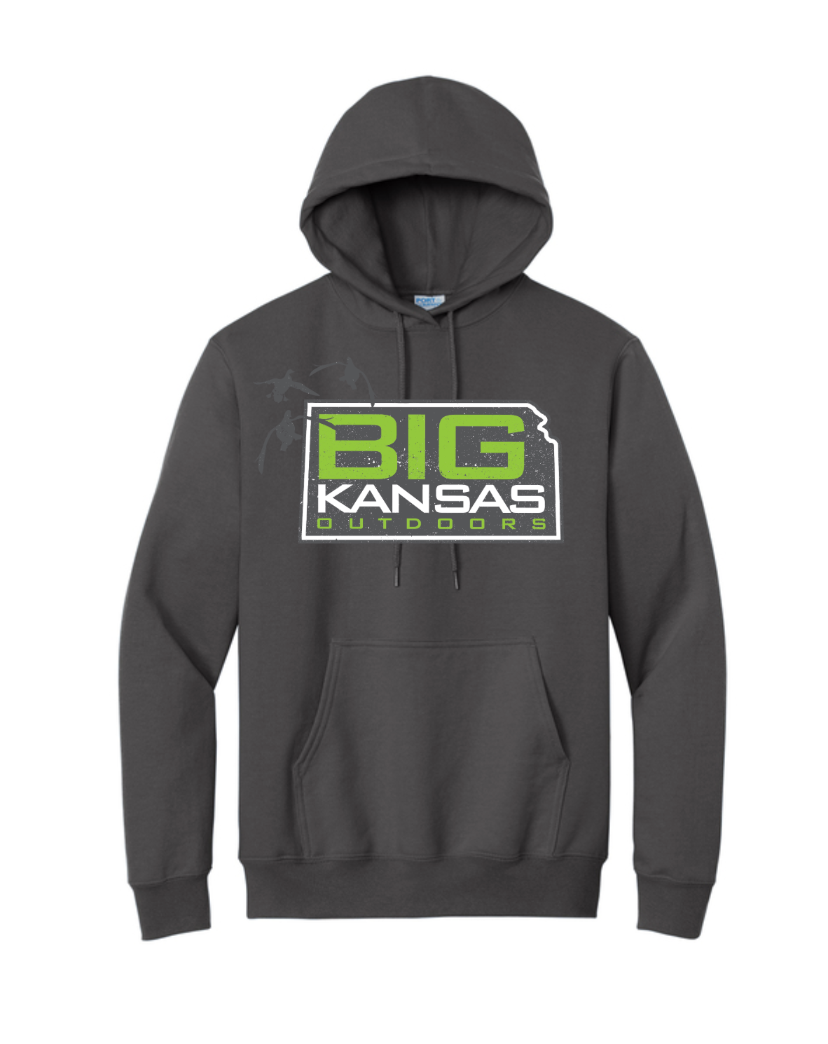 Big Kansas PC90H Port & Company Hoodie