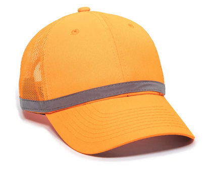Outdoor Cap ANSI-100M Reflective Orange Cap