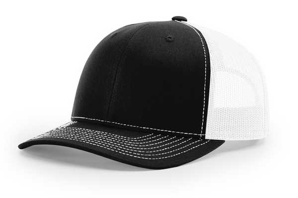 Richardson 112+ R-Flex Adjustable Trucker - Leather Patch