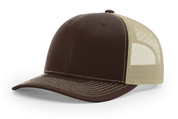 Richardson 112+ R-Flex Adjustable Trucker - Leather Patch